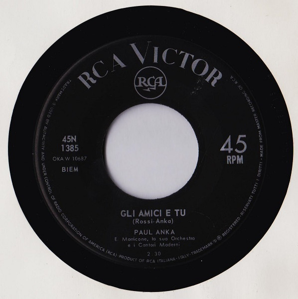 Paul Anka - Il Tuo Compleanno | RCA Victor (45N 1385) - 4 Paul Anka - Il Tuo Compleanno | RCA Victor (45N 1385) - 4