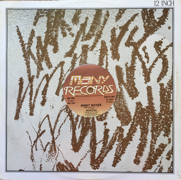 Rickster - Night Moves | Many Records (MN 605) - main
