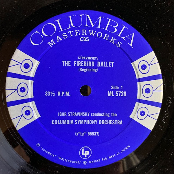 Igor Stravinsky - Columbia Symphony Orchestra - The Firebird | Columbia Masterworks (ML 5728) - 3