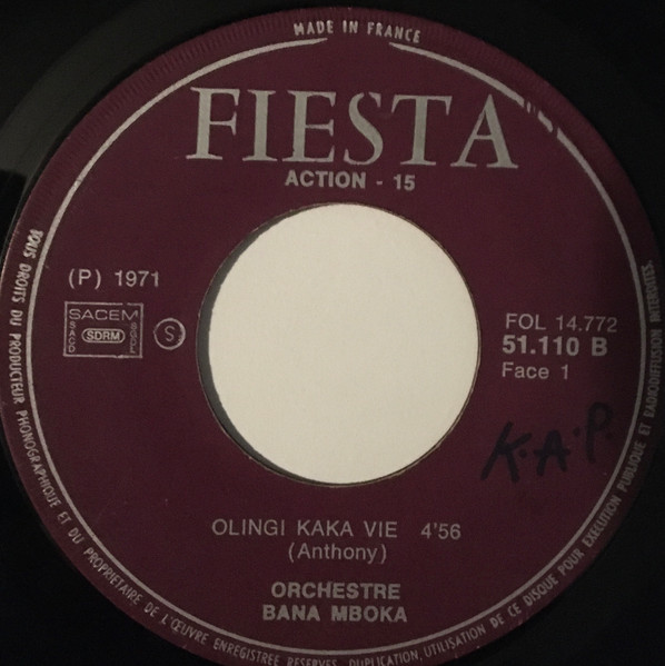 Orchestre Bana Mboka - Olingi Kaka Vie | Fiesta (51.110 B)