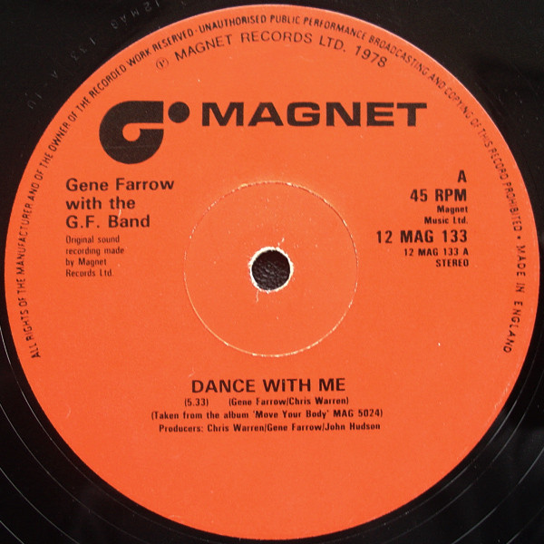 Gene Farrow With G.F. Band - Dance With Me / Do It Again | Magnet (12 MAG 133)