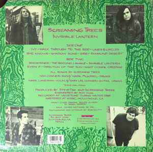 Screaming Trees - Invisible Lantern | SST Records (SST 188) - 2