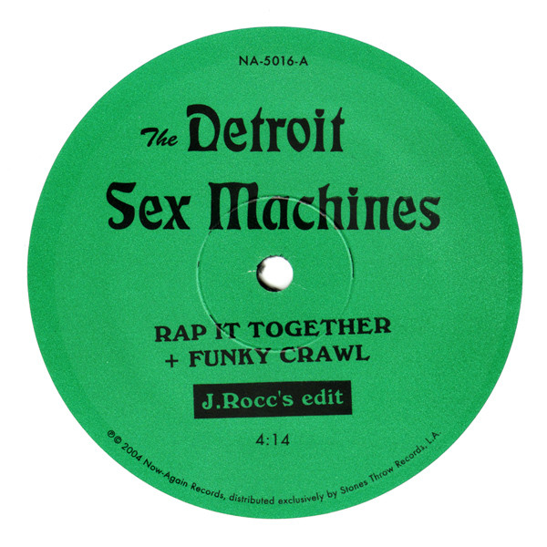 The Detroit Sex Machines - The Funky Crawl | Now-Again Records (NA5016) - 3