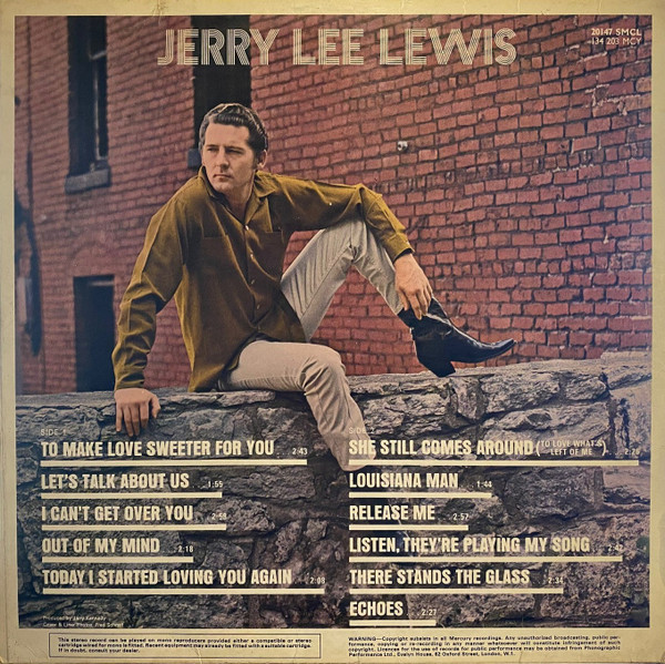 Jerry Lee Lewis - She Still Comes Around (To Love What's Left Of Me) | Mercury (20147 SMCL) - 2