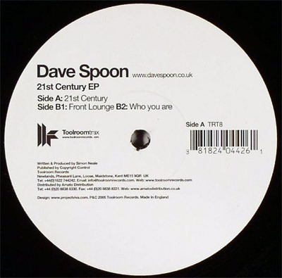 Dave Spoon - 21st Century EP | Toolroom Trax (TRT8)