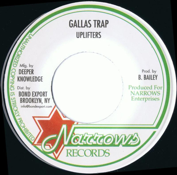 The Uplifters - Gallas Trap | Narrows Records (DKR-096) - main