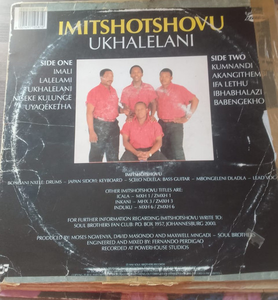 Imitshotshovu - Ukhalelani | Soul Brothers Records (MXH 12) - 2 Imitshotshovu - Ukhalelani | Soul Brothers Records (MXH 12) - 2
