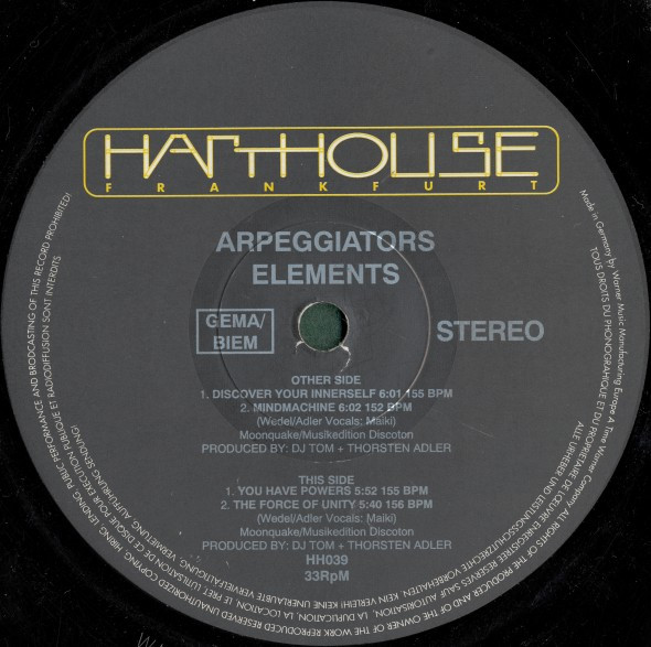 Arpeggiators - Elements | Harthouse (HH039)