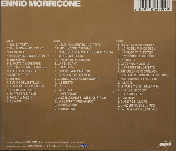 Ennio Morricone - 50 Movie Themes Hits - Gold Edition | GDM (GDM 0160592) - 2