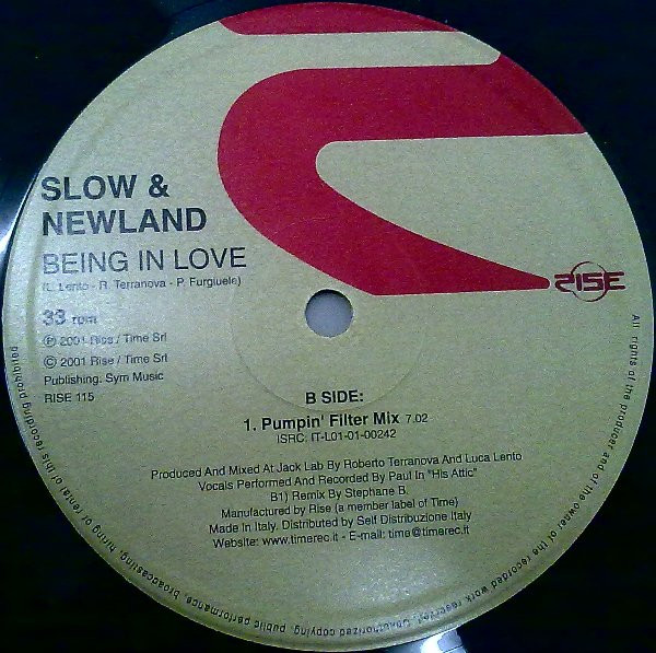 Slow & Newland - Being In Love | Rise (RISE 115)