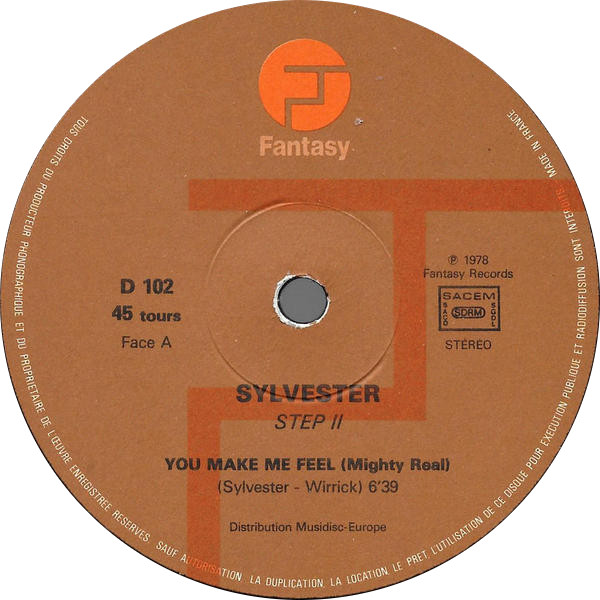 Sylvester - You Make Me Feel (Mighty Real) | Fantasy (D 102) - main
