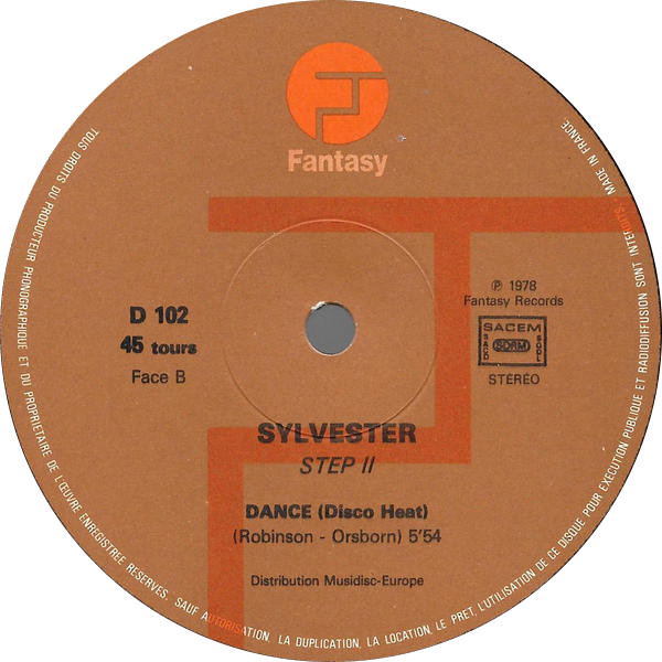 Sylvester - You Make Me Feel (Mighty Real) | Fantasy (D 102) - 2