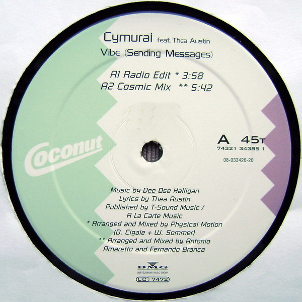 Cymurai Feat. Thea Austin - Vibe (Sending Messages) | Coconut (74321 34385 1) - 2 Cymurai Feat. Thea Austin - Vibe (Sending Messages) | Coconut (74321 34385 1) - 2