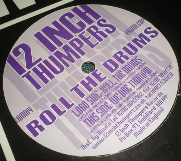 12 Inch Thumpers - Roll The Drums | 12 Inch Thumpers (THM014) - main