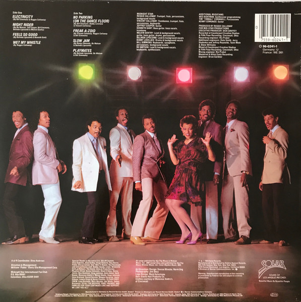 Midnight Star - No Parking On The Dance Floor | Solar (96-0241-1) - 2