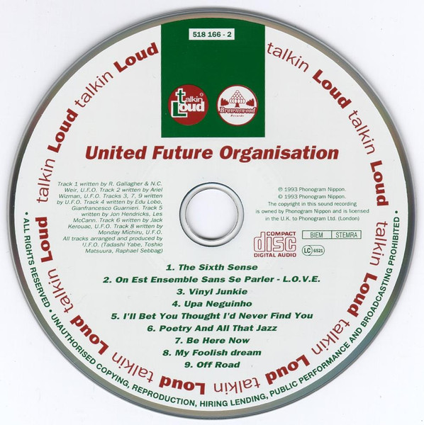 United Future Organization - United Future Organization | Talkin' Loud (518 166-2) - 3