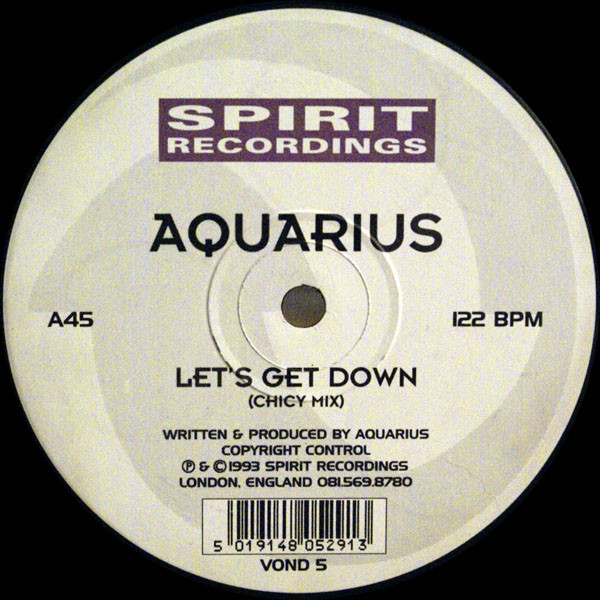Aquarius - Let's Get Down | Spirit Recordings (VOND 5) - main