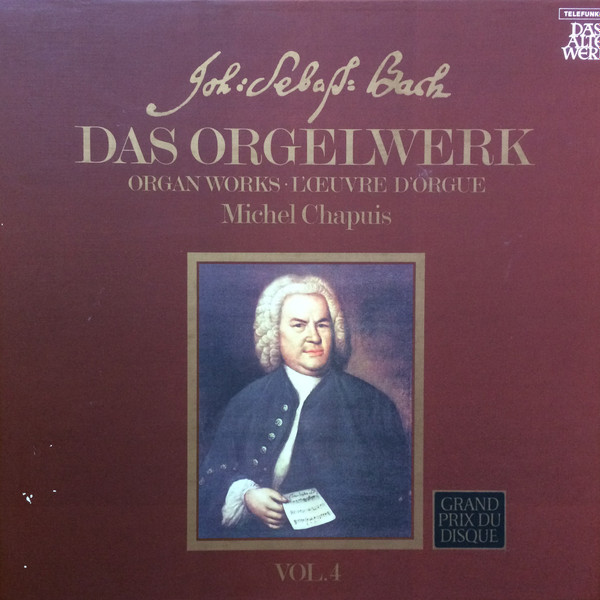 Johann Sebastian Bach , Michel Chapuis - Das Orgelwerk = Organ Works = L'Œuvre D'Orgue Vol. 4 | Telefunken (BC 25101-T/1-2)