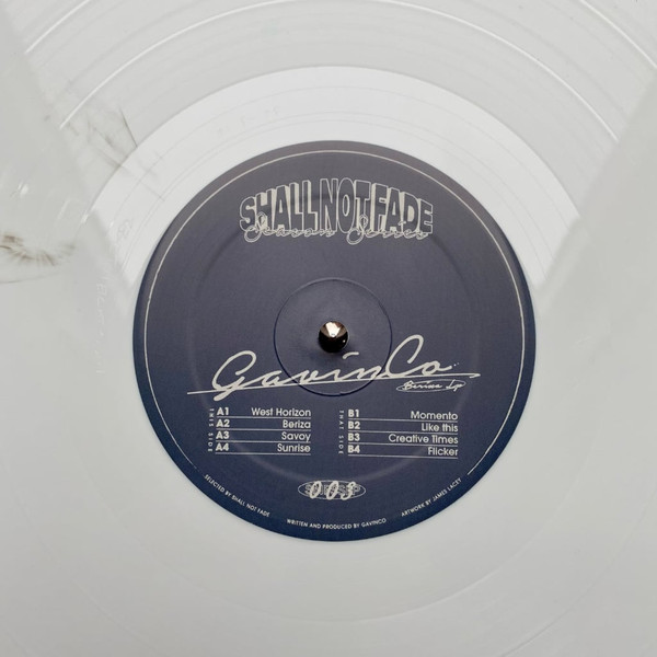 Gavinco - Beriza | Shall Not Fade (SNFSSLP003) - 2 Gavinco - Beriza | Shall Not Fade (SNFSSLP003) - 2