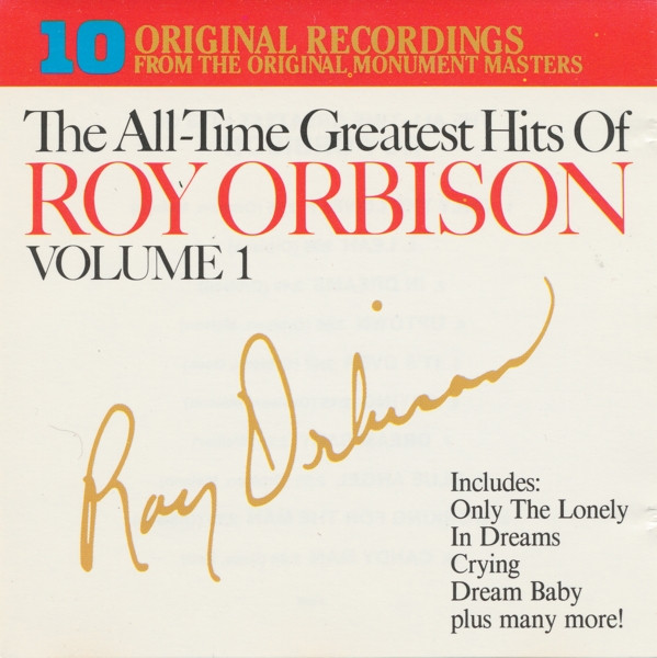 Roy Orbison - The All-Time Greatest Hits Of Roy Orbison Volume 1 | Monument (WZK 44348)