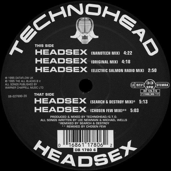 Technohead - Headsex | Mokum Records (MOK 45)