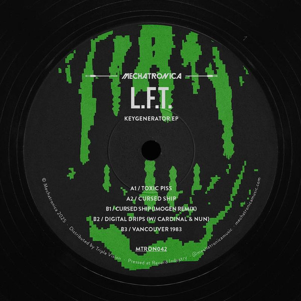 L.F.T. - KeyGenerator EP | Mechatronica (MTRON042)