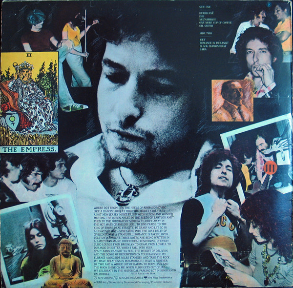 Bob Dylan - Desire | CBS (CBS 86003) - 2