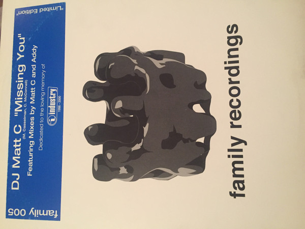 DJ Matt C - Missing You | Family Recordings (family 005)