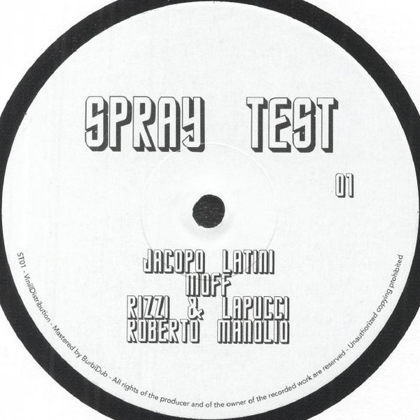 Various - Spray Test 01 (USED) | Spray Test (ST01) - 2