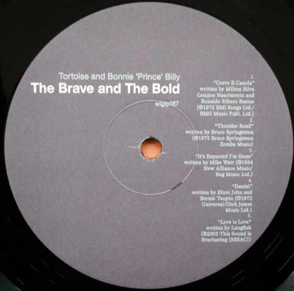 Tortoise & Bonnie "Prince" Billy - The Brave And The Bold | Domino (WIGLP167) - 3