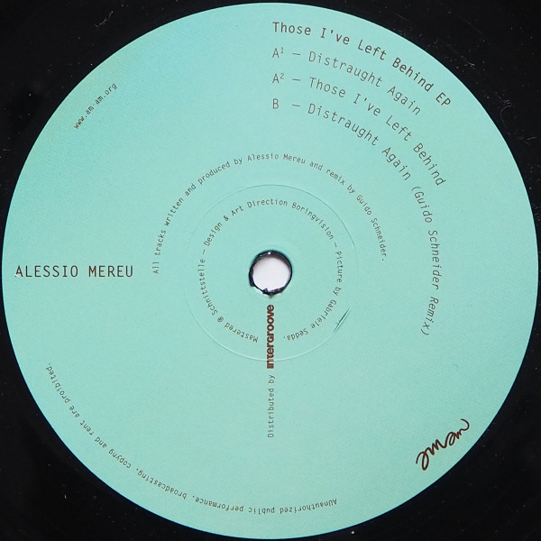 Alessio Mereu - Those I've Left Behind EP | Amam (AMAM021) - 2