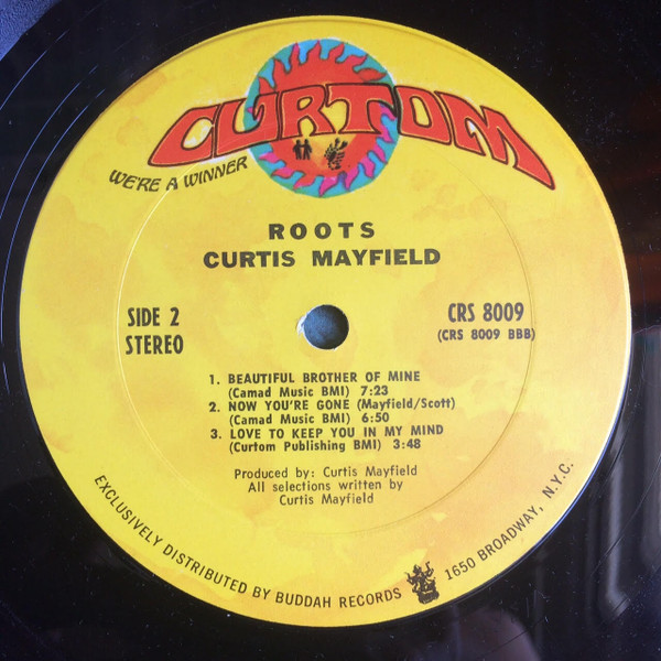 Curtis Mayfield - Roots | Curtom (CRS 8009) - 4