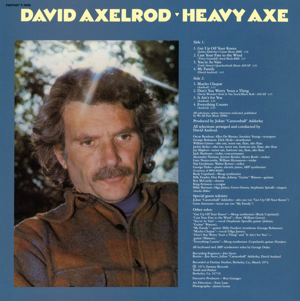 David Axelrod - Heavy Axe | Fantasy (F-9456) - 2