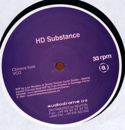 HD Substance / Daniel Erbe - Chinese Food | Audiodrome (audiodrome 09)