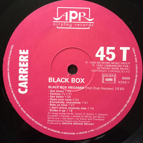 Black Box - Megamix | Airplay Records (9269) - 4 Black Box - Megamix | Airplay Records (9269) - 4