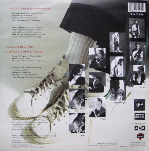 Then Jerico - Muscle Deep | London Records (LONX 156) - 2