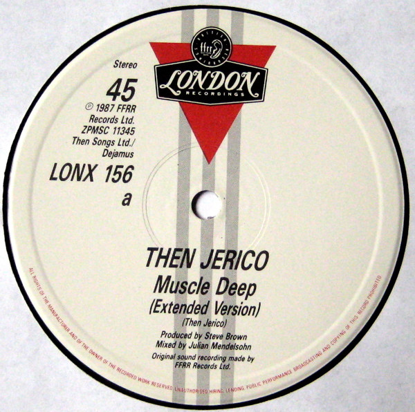 Then Jerico - Muscle Deep | London Records (LONX 156) - 3