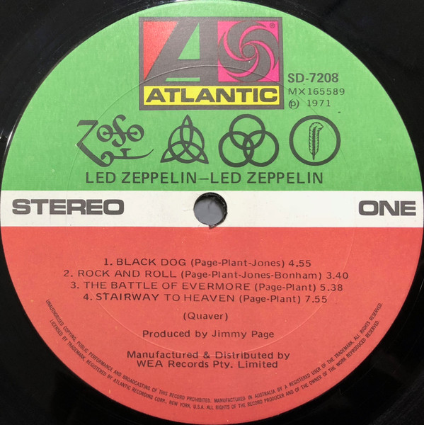 Led Zeppelin - Untitled | Atlantic (SD-7208) - 3 Led Zeppelin - Untitled | Atlantic (SD-7208) - 3
