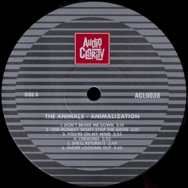 The Animals - Animalization | Audio Clarity (ACL0038) - 3