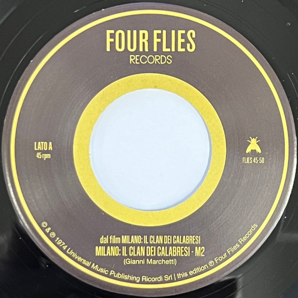 Gianni Marchetti - Milano: Il Clan Dei Calabresi | Four Flies Records (FLIES 45-50) - 3