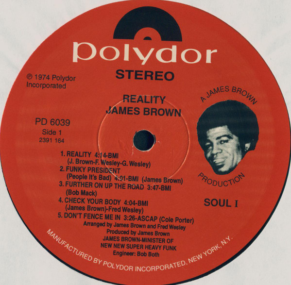 James Brown - Reality | Polydor (PD 6039) - 3