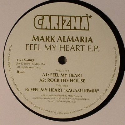 Mark Almaria - Feel My Heart E.P. | Carizma (CRZM-005) - 2