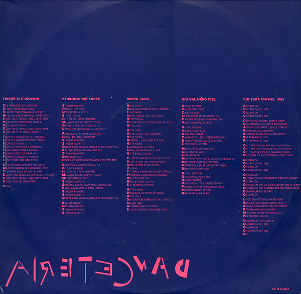 Rettore - Danceteria | CGD (CGD 20467) - 4 Rettore - Danceteria | CGD (CGD 20467) - 4