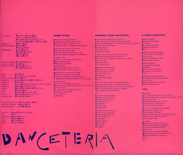Rettore - Danceteria | CGD (CGD 20467) - 3 Rettore - Danceteria | CGD (CGD 20467) - 3