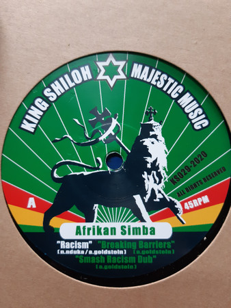 Afrikan Simba - Racism | King Shiloh Records (KS029-2020)