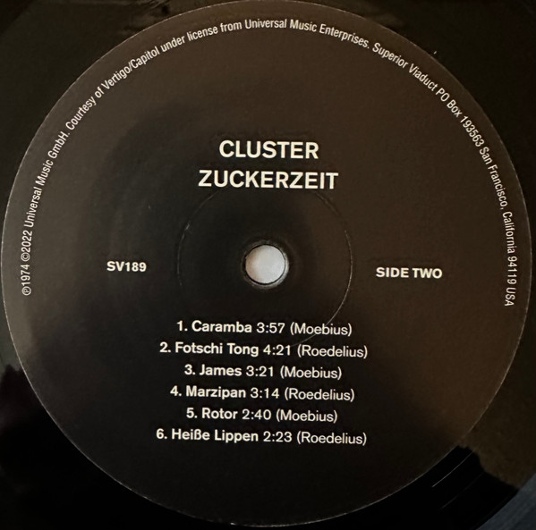 Cluster - Zuckerzeit | Superior Viaduct (SV189) - 4