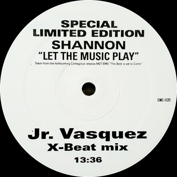 Shannon - Let The Music Play (Special Limited Edition) | Contagious Records (CMC-1020) - 3 Shannon - Let The Music Play (Special Limited Edition) | Contagious Records (CMC-1020) - 3