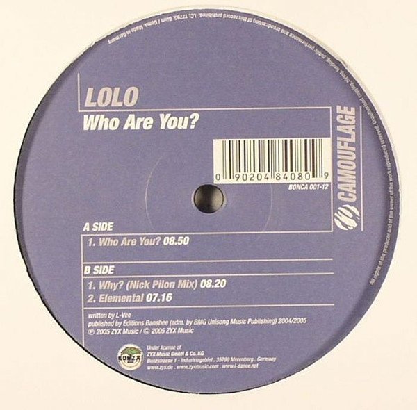Lolo - Who Are You? | Camouflage (BONCA 001-12) - 3