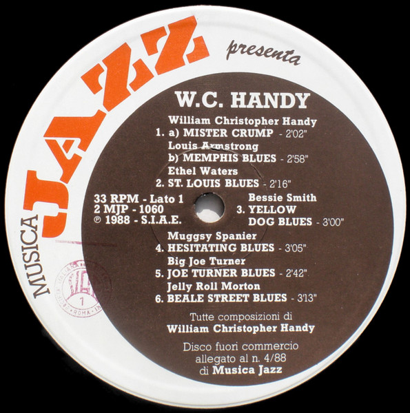 W. C. Handy - W. C. Handy | Musica Jazz (2MJP 1060) - 3