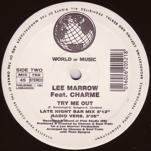 Lee Marrow Feat. Charme - Try Me Out | World Of Music (MIX 769) - 4 Lee Marrow Feat. Charme - Try Me Out | World Of Music (MIX 769) - 4